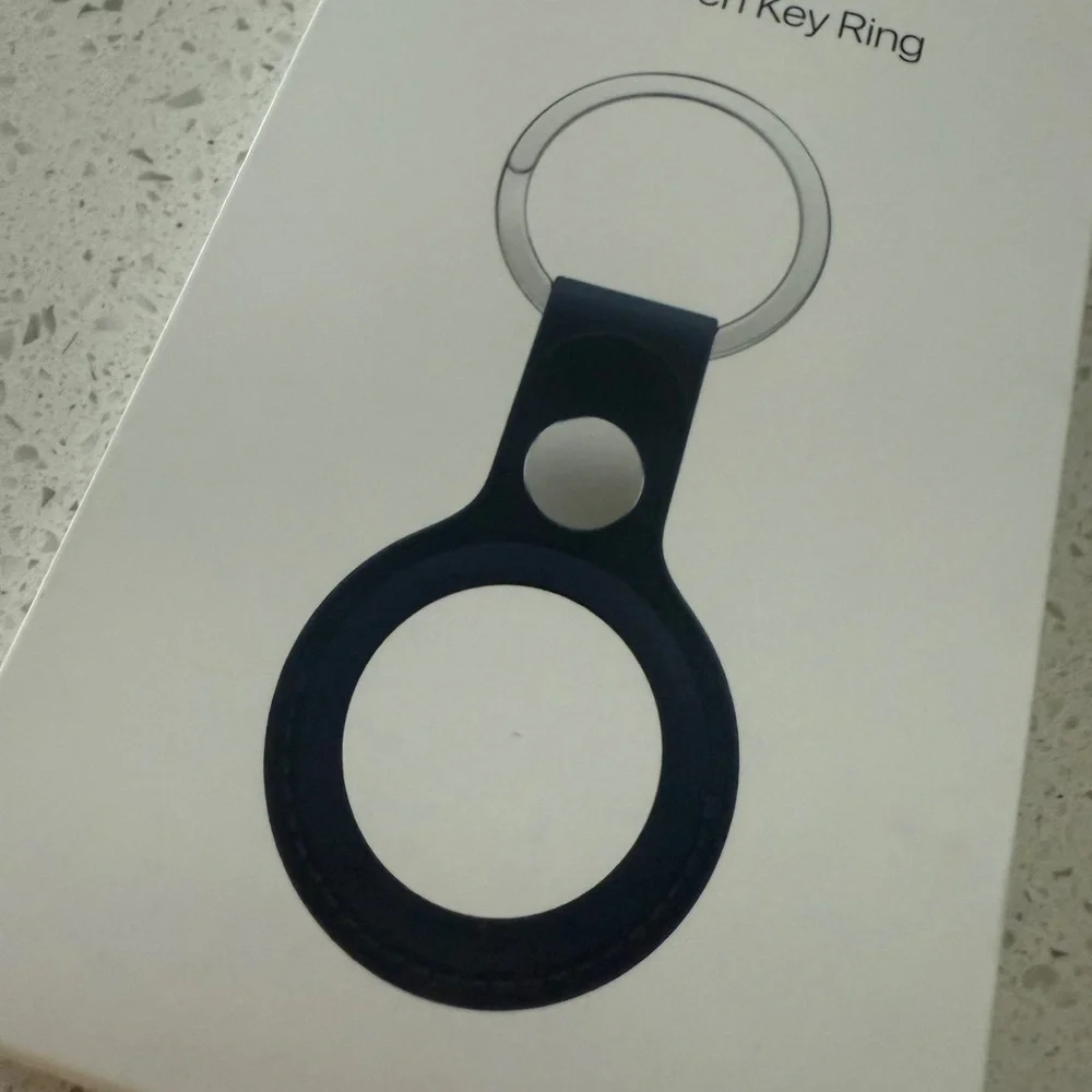 Apple AirTag FineWoven Key Ring - Navy